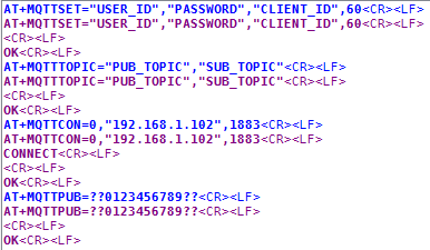 Conexión con MQTT