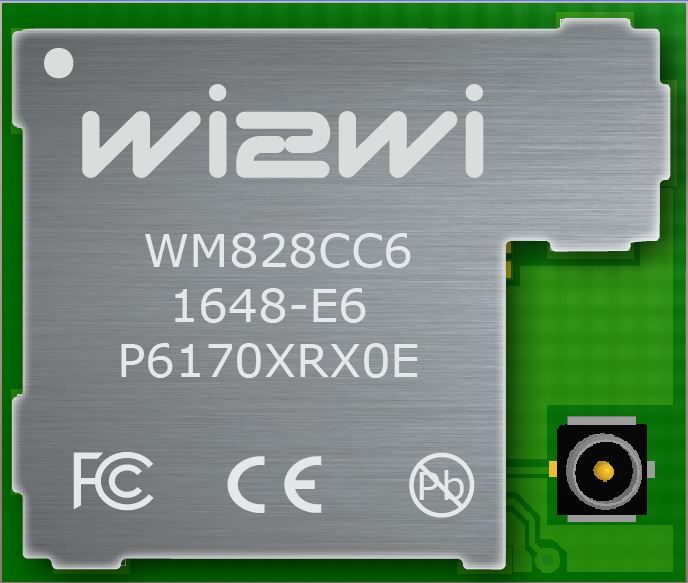 Imagen de Módulo Wifi y Bluetooth 4.2 LE con conector IPEX MHF4