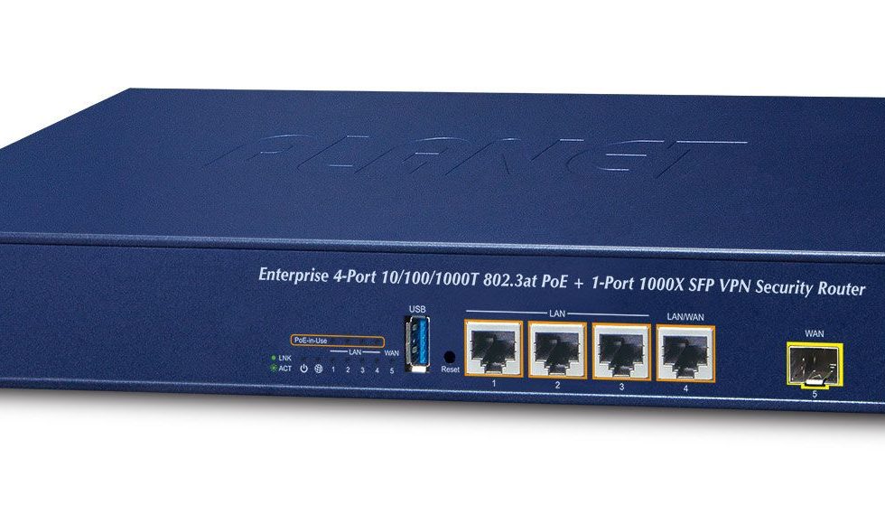 Routers VR-300F con seguridad VPN y fibra optica