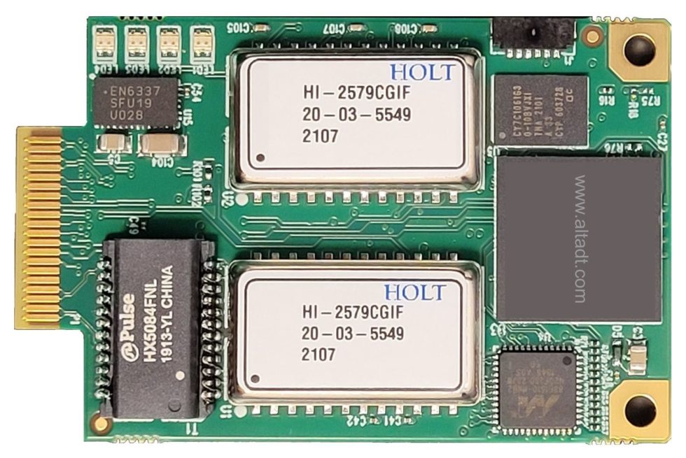 Imagen de MEZ-E1553 Tarjeta embebida MIL-STD-1553 con Ethernet