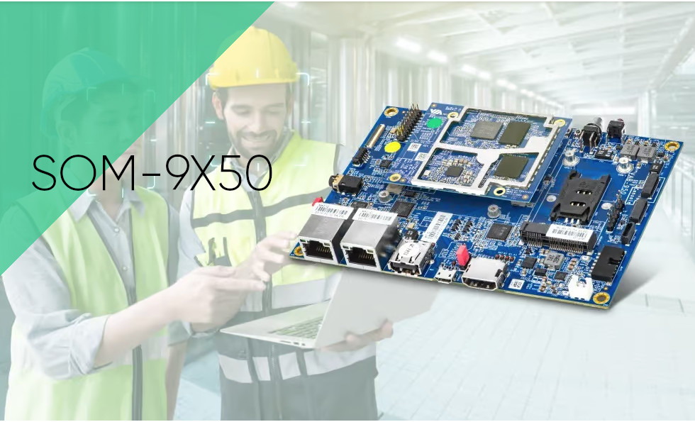 Foto Presentación SOM-9x50 Plataforma para proyectos IoT con inteligencia artificial integrada