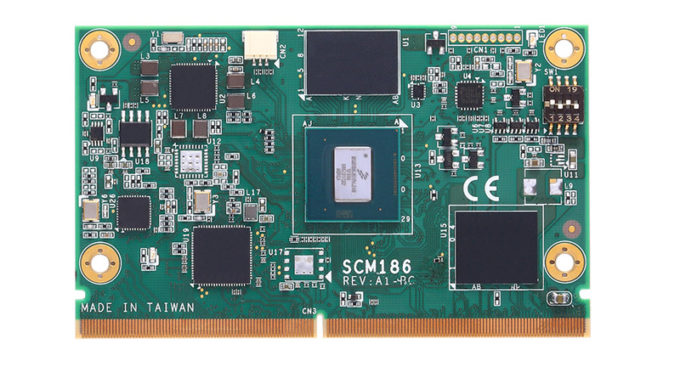 Imagen del SoM SMARC SCM186