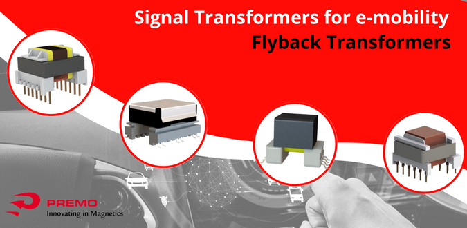 Transformadores Flyback para vehículos eléctricos