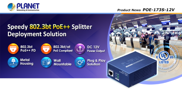 Splitter 802.3bt PoE++
