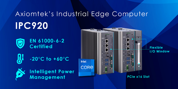 Sistema Industrial Edge con certificación EN 61000-6-2