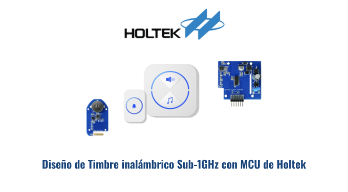 Tutorial sobre cómo implementar un Timbre inalámbrico Sub-1GHz