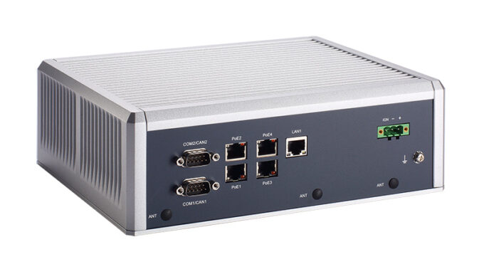 Sistema de IA Edge con Jetson Orin AIE900B-ONX para aplicaciones industriales.