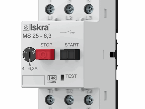 Interruptores de protección motor Iskra MS25 y MS32