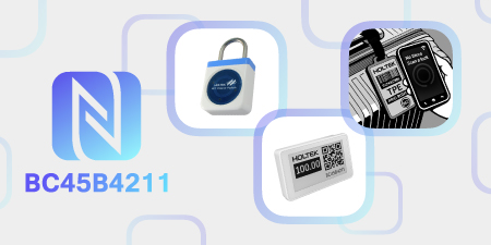 IC NFC doble interfaz Holtek BC45B4211 con recolección de energía