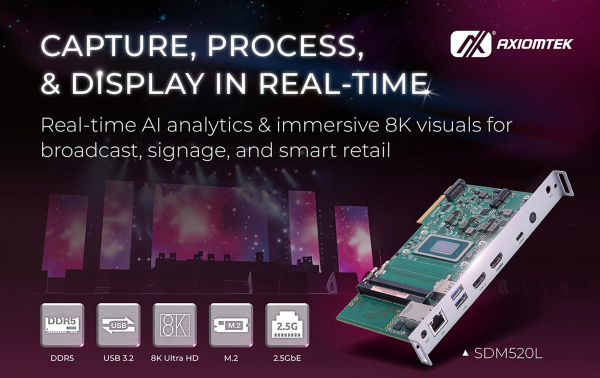 sdm520l Módulo Axiomtek SDM520L con procesador Intel Core Ultra para IA