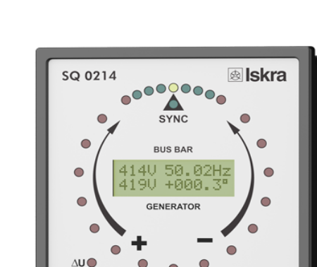Medidores de sincronización Iskra serie SQ para sistemas eléctricos