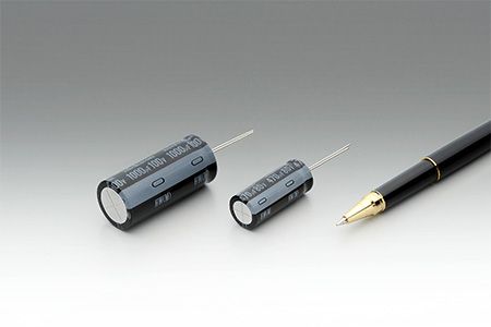 Condensadores electrolíticos radiales