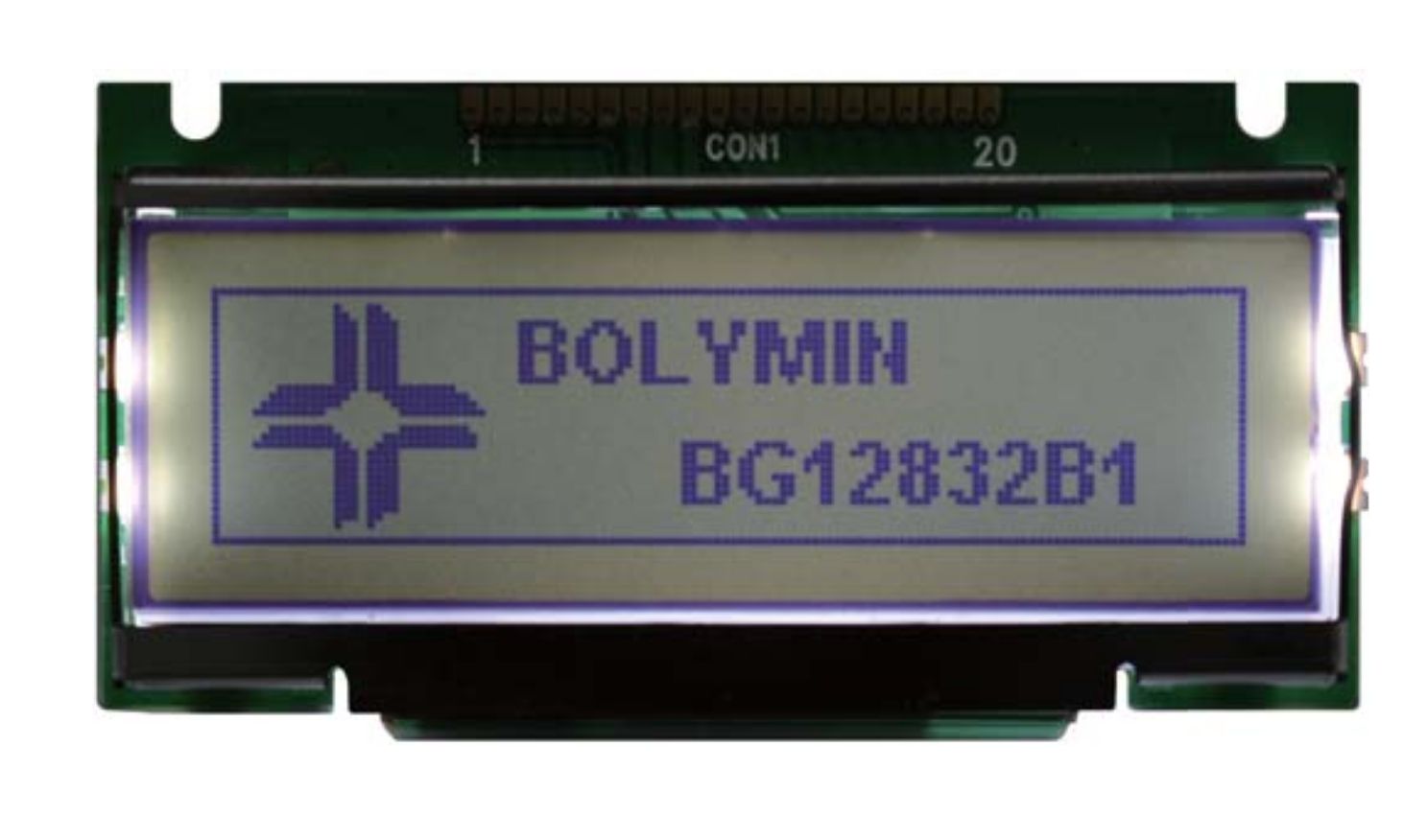 Módulo LCM con interfaces paralela de 8 bit y SPI de cuatro líneas en un encapsulado TAB