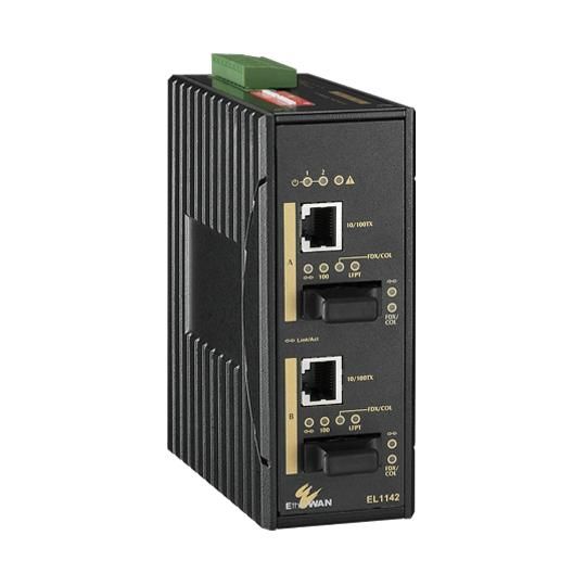 Conversores de medio de cobre a fibra óptica