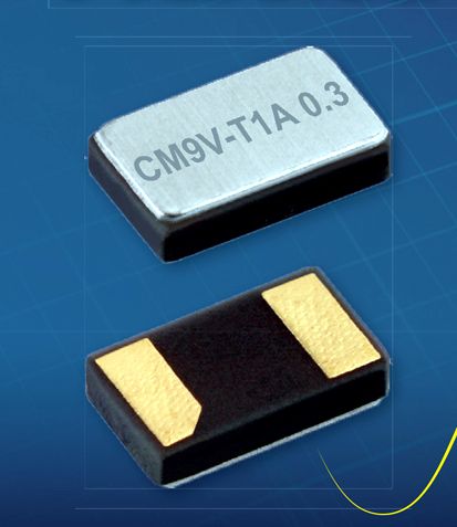 Cristal de cuarzo de 32.768 kHz ultra delgado para osciladores