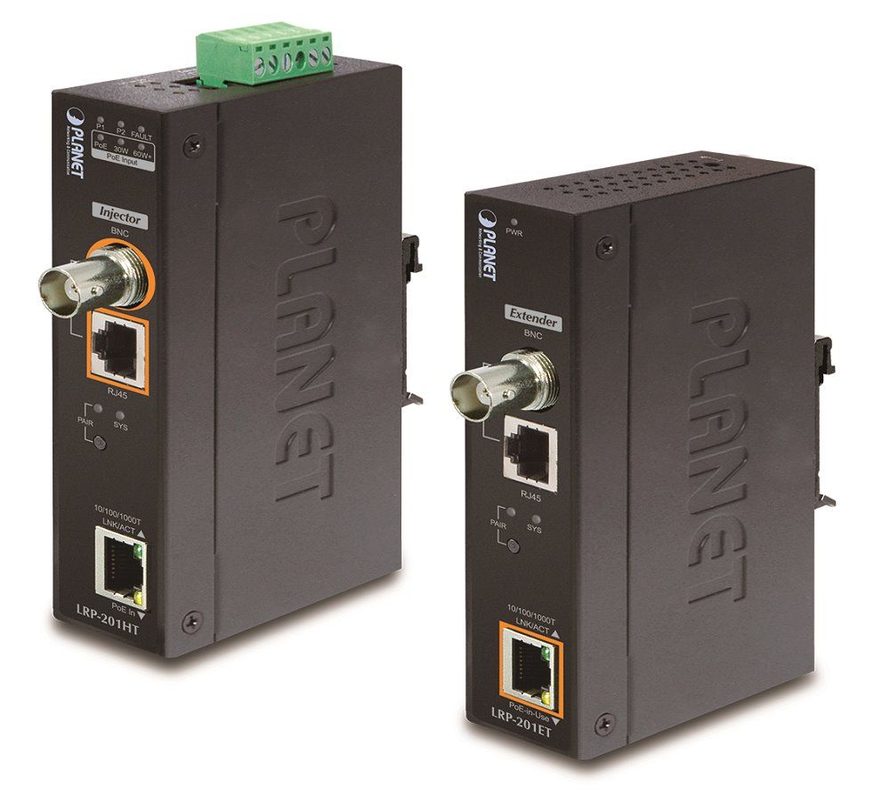 Kit PoE de largo alcance para entornos industriales