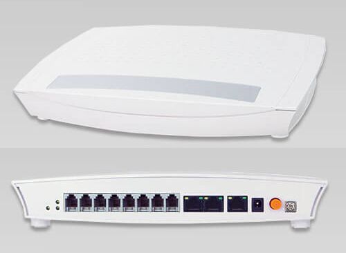 Gateway VoIP SIP multifuncional de ocho puertos para entornos empresariales