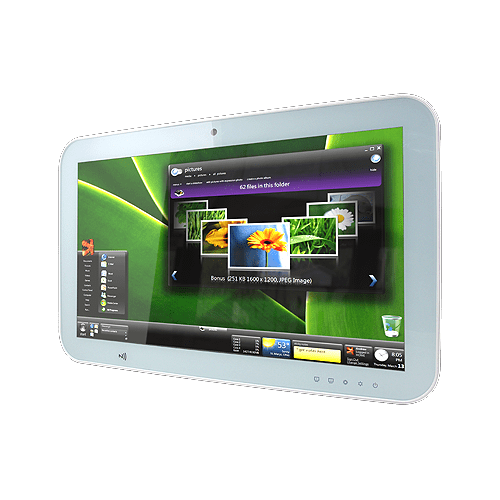 Panel PC con pantalla multitoque de 17,3 y diseño sin ventilador