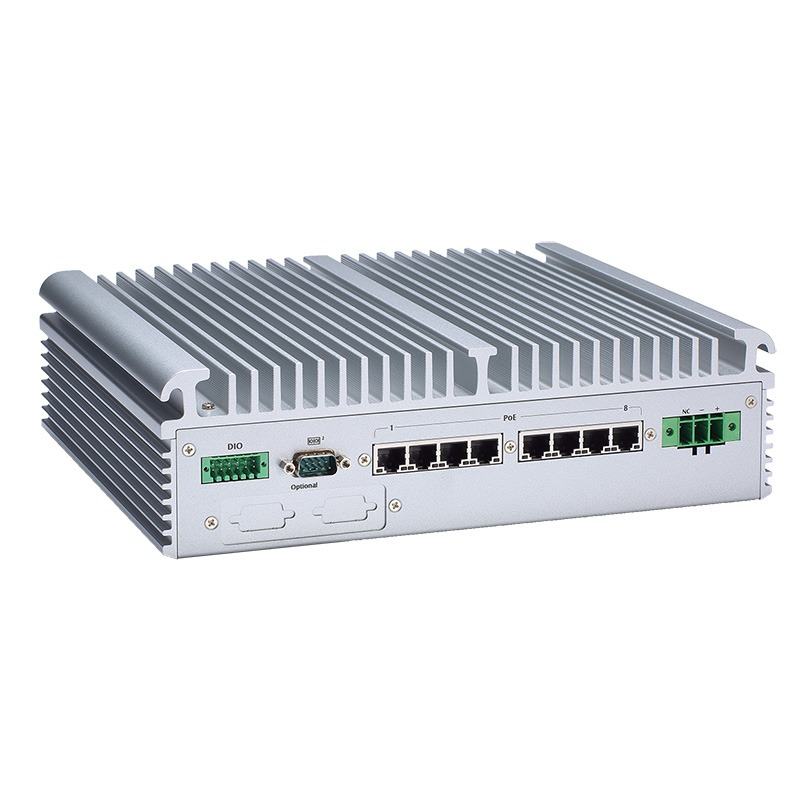 Ordenador industrial PoE para aplicaciones de seguridad, inspección óptica y edge computing