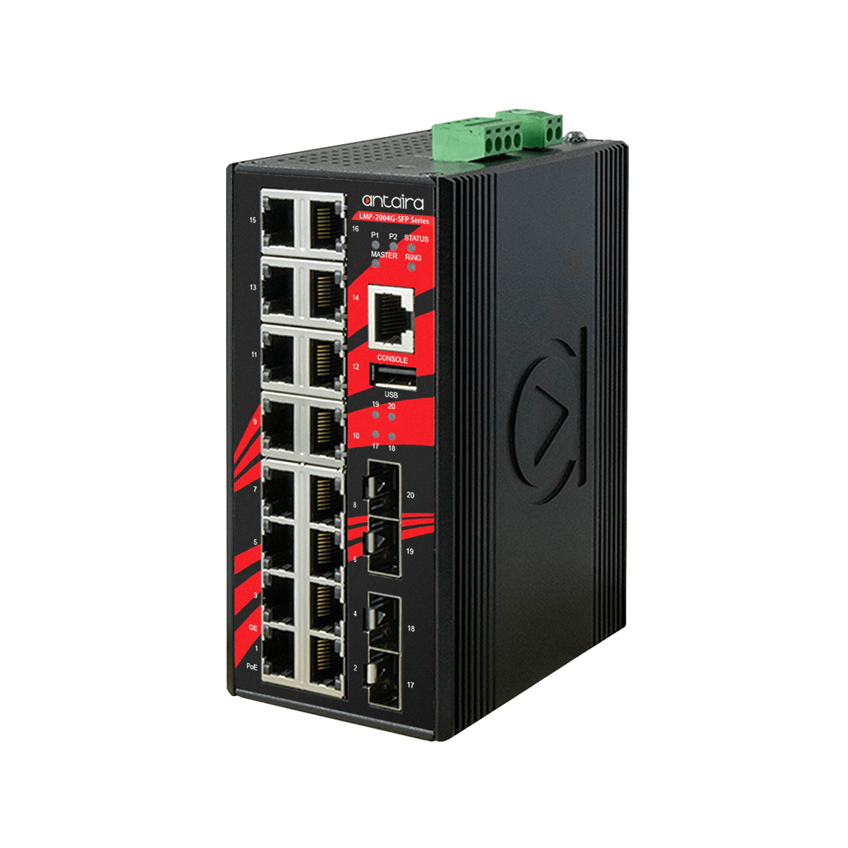 Switches gestionables Gigabit de veinte puertos