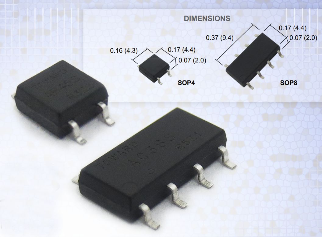 Imagen de los relés con sistemas de gestión de batería (BMS) para coches eléctricos