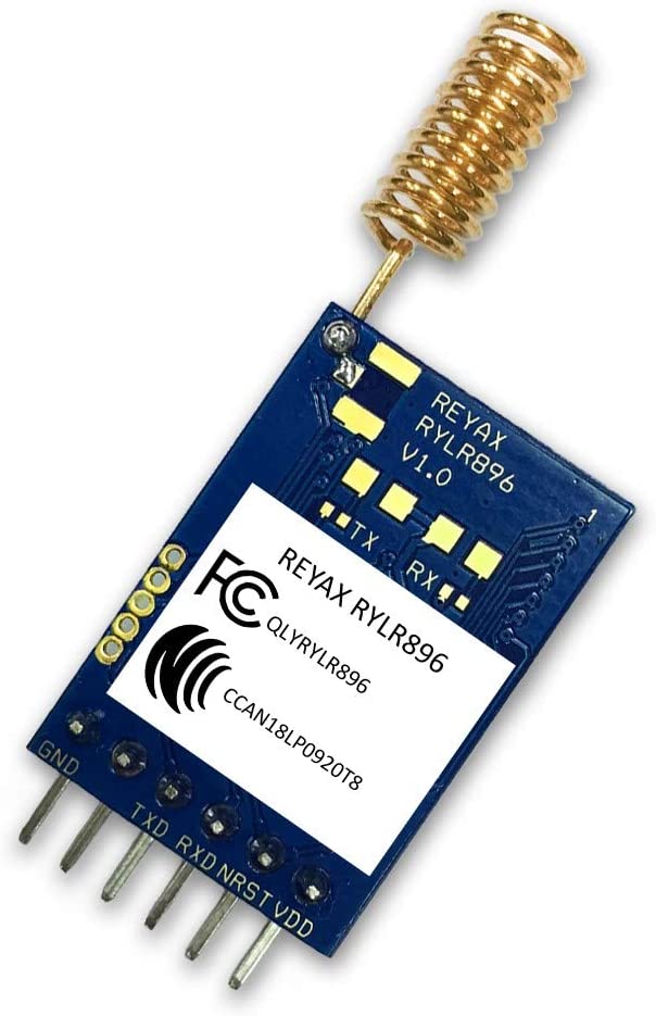 Imagen del módulo transceiver LoRa de 2,4 GHz para aplicaciones IoT