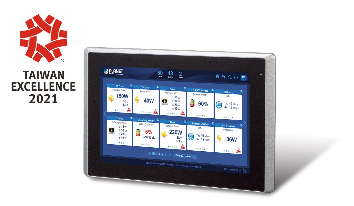 NMS-360V Controlador de gestión de energía renovable