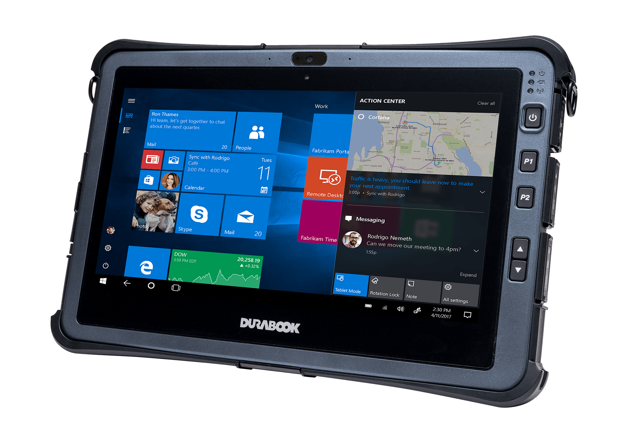 Tablet rugerizada U11I