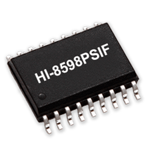 Imagen del HI-8598 Line Driver ARINC 429 con aislamiento galvánico