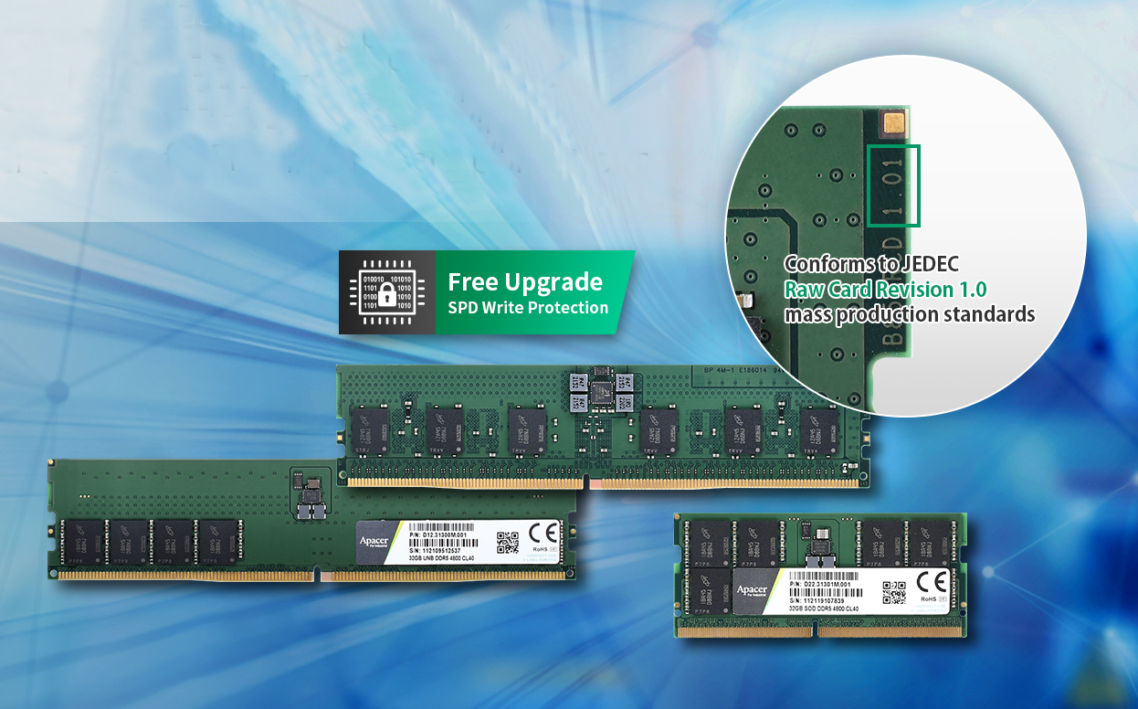 Imagen de Memorias industriales DDR5
