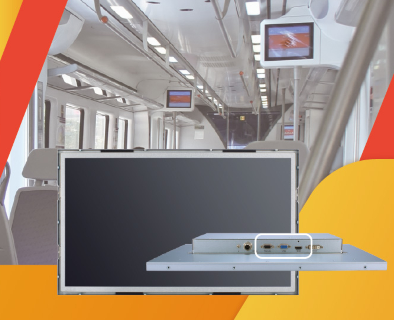 Imagen de Monitor para el sector ferroviario