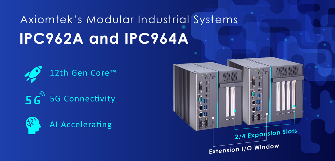 Sistema Modular Industrial IPC962A e IPC964A