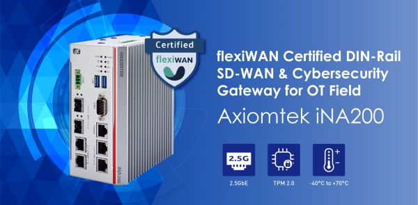 Gateway industrial de ciberseguridad flexiWAN