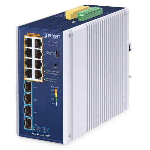 Switch Industrial PoE++ 95W