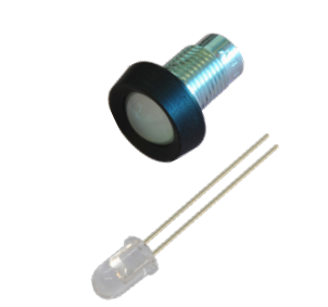 Indicador LED de dos piezas