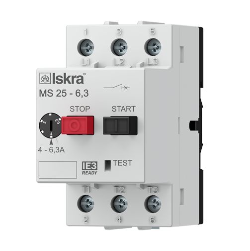 Interruptores de protección motor Iskra MS25 y MS32