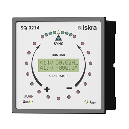 Medidores de sincronización Iskra serie SQ para sistemas eléctricos