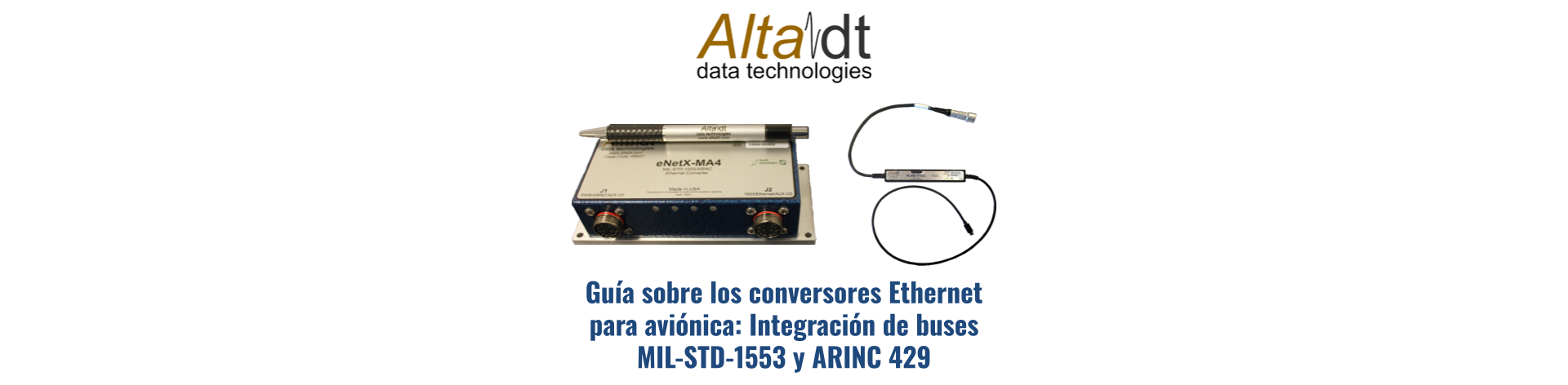 Guía sobre los conversores Ethernet para aviónica