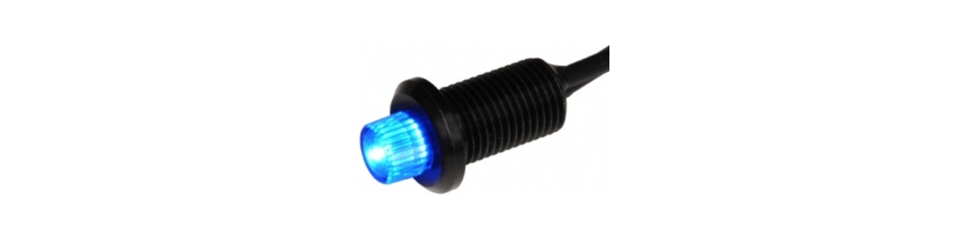 Indicador LED de AC OXL/CLH/63/AC de Oxley de 6,35 mm para panel