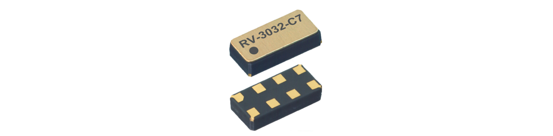 Módulo RTC RV-3032-C7 de Micro Crystal en encapsulado cerámico C7
