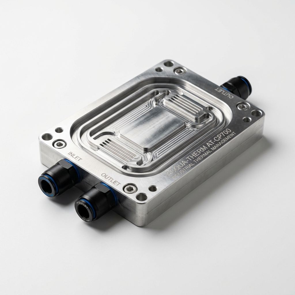 Liquid Cold Plate compacto para gestión térmica industrial